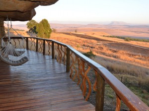 Accommodation in a luxury Drakensberg Cave
